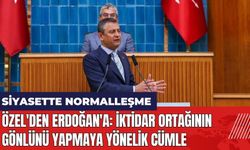Özel'den Erdoğan'a: İktidar ortağının gönlünü yapmaya yönelik cümle