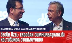 Özgür Özel: İmamoğlu veya Yavaş aday olsaydı Erdoğan Cumhurbaşkanlığı koltuğunda oturmuyordu