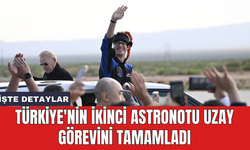 Türkiye'nin ikinci astronotu uzay görevini tamamladı