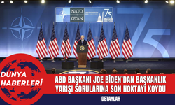 ABD Başkanı Joe Biden’dan Başkanlık Yarışı Sorularına Son Noktayı Koydu