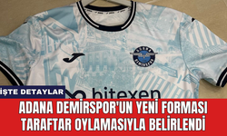 Adana Demirspor'un yeni forması taraftar oylamasıyla belirlendi