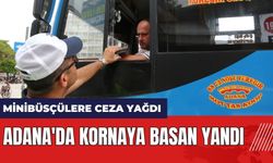 Adana'da kornaya basan yandı!