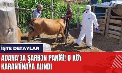 Adana'da şarbon paniği! O köy karantinaya alındı