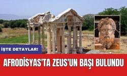 Afrodisyas'ta Zeus'un Başı Bulundu