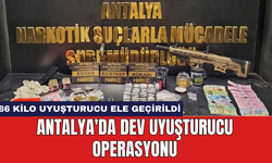 Antalya'da Dev Uy*şturucu Operasyonu: 66 Kilo Uy*şturucu Ele Geçirildi
