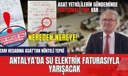 Antalya'da su elektrik faturasıyla yarışacak!