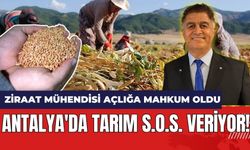 Antalya'da Tarım S.O.S. Veriyor! Ziraat Mühendisi Açlığa Mahkum