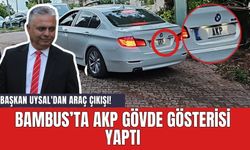 Başkan Uysal'dan araç çıkışı! Bambus'ta AKP gövde gösterisi yaptı