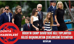 Biden’ın Camp David’deki Aile Toplantısı: Ailesi Başkanlıktan Çekilmesini İstemiyor