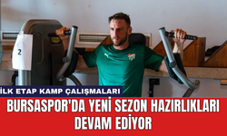 Bursaspor'da yeni sezon hazırlıkları devam ediyor