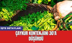 ÇAYKUR kontenjanı 30'a düşürdü