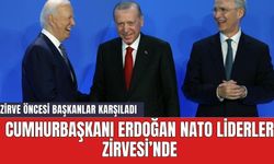 Cumhurbaşkanı Erdoğan NATO Liderler Zirvesi’nde