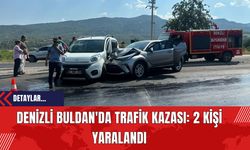 Denizli Buldan'da Trafik Kazası: 2 Kişi Yaralandı