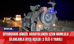 Diyarbakır-Bingöl Karayolunda Uzun Namlulu Sil*hlarla At*ş Açıldı: 2 Ölü 4 Yaralı
