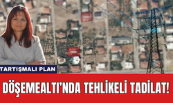 Döşemealtı'nda tehlikeli tadilat!