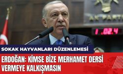 Erdoğan: Kimse bize merhamet dersi vermeye kalkışmasın