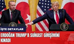 Erdoğan Trump'a suikast girişimini kınadı