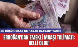 Erdoğan'dan emekli maaşı talimatı: En düşük maaş ne kadar olacak? Tarih belli oldu!