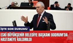 Eski Büyükşehir Belediye Başkanı Bodrum'da hastaneye kaldırıldı