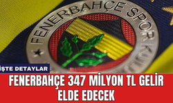 Fenerbahçe 347 milyon tl gelir elde edecek