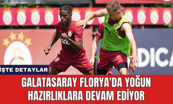 Galatasaray Florya'da yoğun hazırlıklara devam ediyor