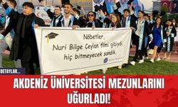Akdeniz Üniversitesi Mezunlarını Uğurladı!