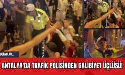 Antalya'da Trafik Polisinden Galibiyet Üçlüsü!