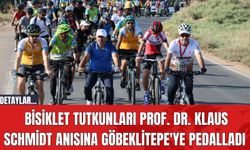 Bisiklet Tutkunları Prof. Dr. Klaus Schmidt Anısına Göbeklitepe'ye Pedalladı