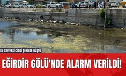 Eğirdir Gölü'nde Alarm Verildi! Su Seviyesi Ciddi Şekilde Düştü