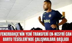 Fenerbahçe'nin Yeni Transferi Youssef En-Nesyri Can Bartu Tesisleri'nde Çalışmalara Başladı