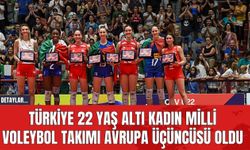 Türkiye 22 Yaş Altı Kadın Milli Voleybol Takımı Avrupa Üçüncüsü Oldu