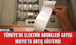 Türkiye'de Elektrik Aboneleri Sayısı Mayıs'ta Artış Gösterdi