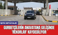 Gurbetçilerin anavatana gelişinde 'rekorlar' kaydediliyor