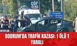 Bodrum'da Trafik Kazası: 1 Ölü 1 Yaralı