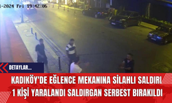 Kadıköy'de Eğlence Mekanına Sil*hlı Sald*rı: 1 Kişi Yaralandı Saldırgan Serbest Bırakıldı