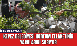 Kepez Belediyesi hortum felaketinin yaralarını sarıyor