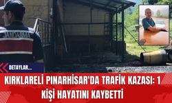 Kırklareli Pınarhisar'da Trafik Kazası: 1 Kişi Hayatını Kaybetti