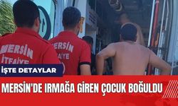 Mersin'de ırmağa giren çocuk boğuldu