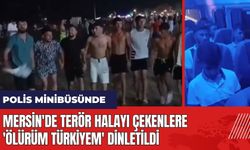 Mersin'de ter*r halayı çekenlere 'Ölürüm Türkiyem' dinletildi