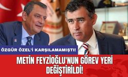 Metin Feyzioğlu'nun görev yeri değiştirildi!