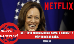 Netflix'in Kurucusundan Kamala Harris'e 7 Milyon Dolar Bağış