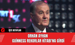 Orhan Ayhan Guinness Rekorlar Kitabı'na Girdi