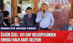 Özgür Özel emekliye müjde verdi: 411 CHP belediyesinden Emekli Halk Kart