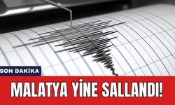 Son Dakika: Malatya yine sallandı!