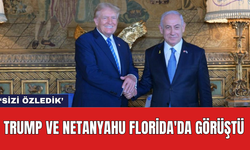 Trump ve Netanyahu Florida'da görüştü