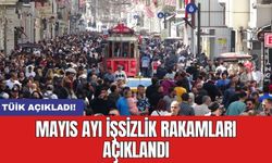 TÜİK açıkladı! Mayıs ayı işsizlik rakamları açıklandı