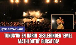 Tunus'un en narin  seslerinden 'Emel Mathlouthi' Bursa'da!