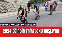 Türkiye Kupası'nda Heyecan: 2024 Eğirdir Triatlonu başlıyor