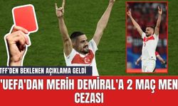 UEFA'dan Merih Demiral'a 2 maç men cezası