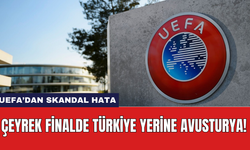 UEFA'dan Skandal Hata: Çeyrek Finalde Türkiye Yerine Avusturya!